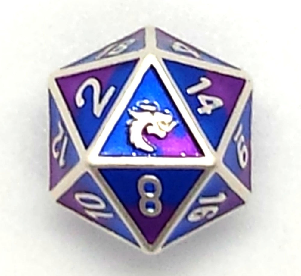 Dice Old School Dice: D20 Metal Dwarven