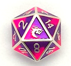 Dice Old School Dice: D20 Metal Dwarven