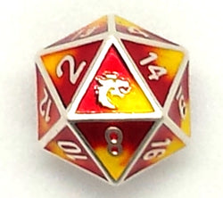 Dice Old School Dice: D20 Metal Dwarven