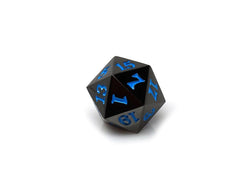 Dice Easy Roller: D20 Gun Metal