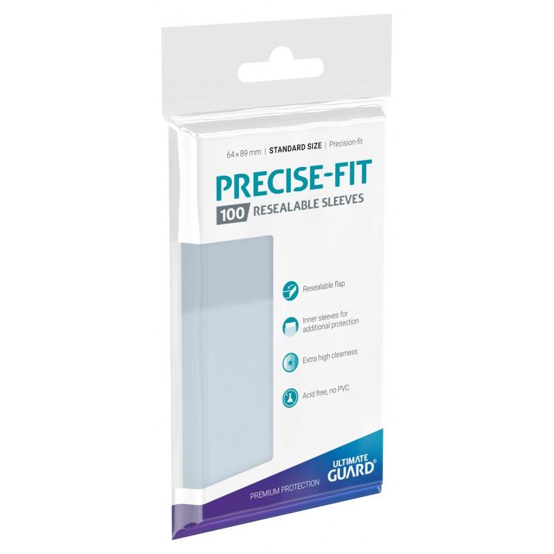 Card Sleeves Ultimate Guard: Precise-Fit Resealable Sleeves Standard Size 100ct