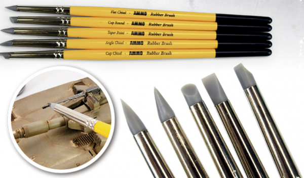 Brush AMMO: Rubber Brush Set