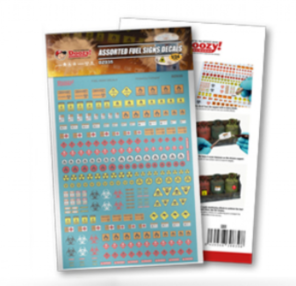 Mini Tools AK: Decals - Fuel Signs