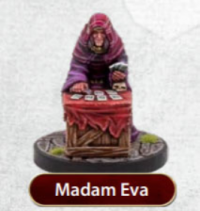 Mini Gale Force 9 Dungeons & Dragons: Curse of Strahd: Madame Eva