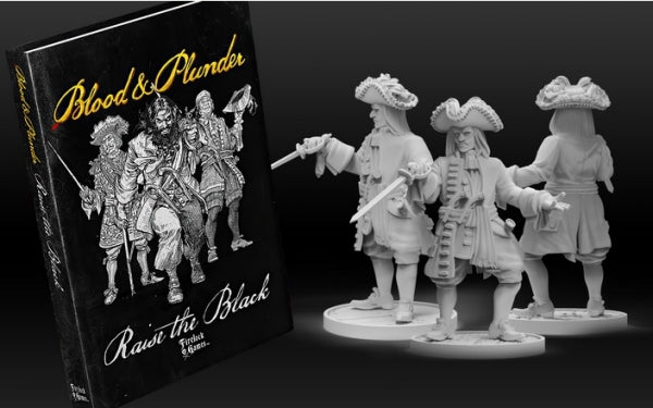 Blood & Plunder Raise the Black: 2 Player Starter Set