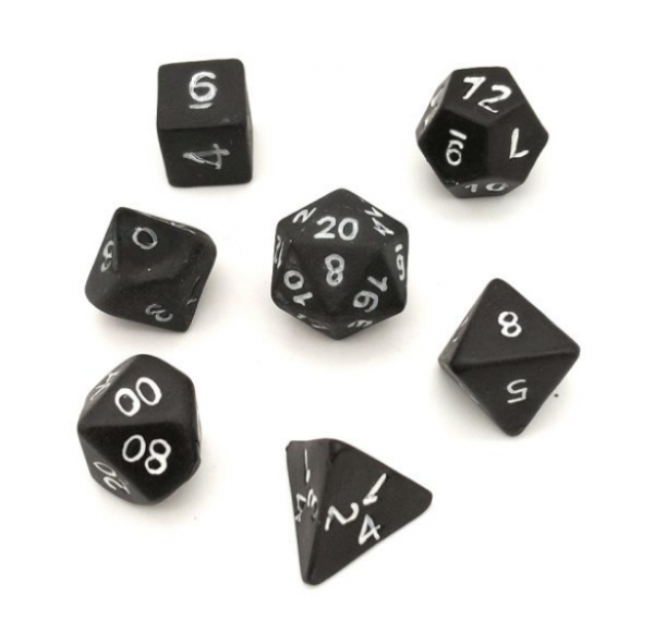 Dice CritHit Ceramic: Standard Poly 7 set