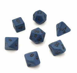 Dice CritHit Ceramic: Standard Poly 7 set