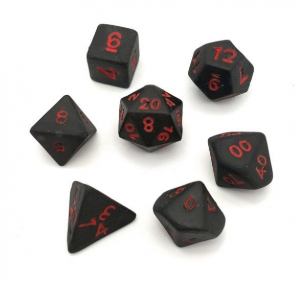 Dice CritHit Ceramic: Standard Poly 7 set