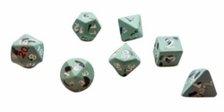 Dice CritHit Ceramic: Standard Poly 7 set