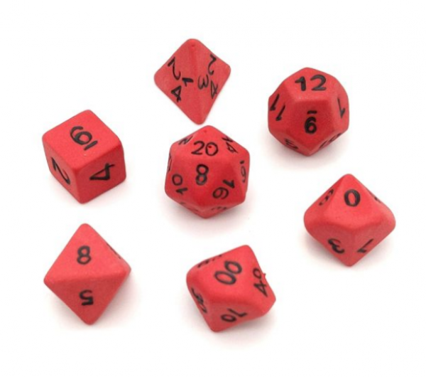 Dice CritHit Ceramic: Standard Poly 7 set