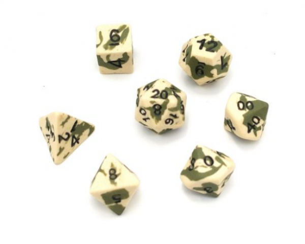 Dice CritHit Ceramic: Standard Poly 7 set