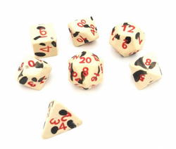 Dice CritHit Ceramic: Standard Poly 7 set