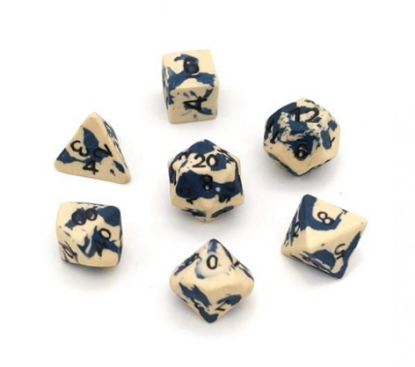 Dice CritHit Ceramic: Standard Poly 7 set