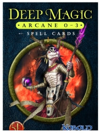 Dungeons & Dragons Kobold: Deep Magic Spell Cards - Arcane 0-3
