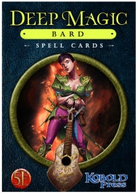 Dungeons & Dragons Kobold: Deep Magic Spell Cards - Bard