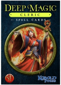 Dungeons & Dragons Kobold: Deep Magic Spell Cards - Cleric
