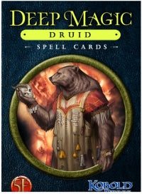 Dungeons & Dragons Kobold: Deep Magic Spell Cards - Druid
