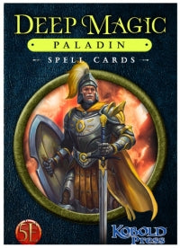 Dungeons & Dragons Kobold: Deep magic Spell Cards - Paladin