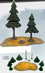Terrain Monster Scenery: Evergreen Pine Forest