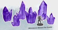 Terrain Monster Scenery: Amethyst Crystals