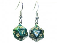 Earrings Chessex: Mini d20 Pair