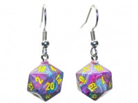 Earrings Chessex: Mini d20 Pair