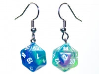 Earrings Chessex: Mini d20 Pair