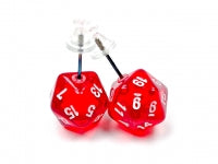 Earrings Chessex: Mini d20 Pair