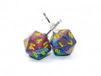 Earrings Chessex: Mini d20 Pair