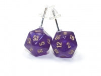 Earrings Chessex: Mini d20 Pair