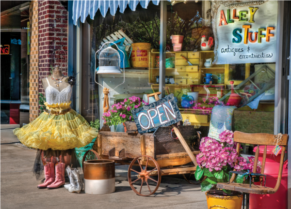 Puzzle Mchezo: 1000 Piece Sidewalk Treasures