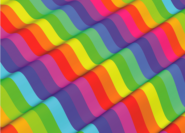 Puzzle Mchezo: 1000 Piece Rainbow Wave