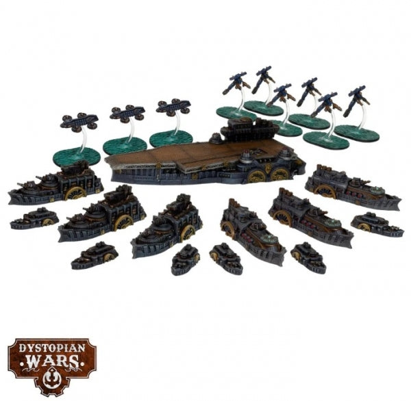 Dystopian Wars: Union Battlefleet Set - Enterprise