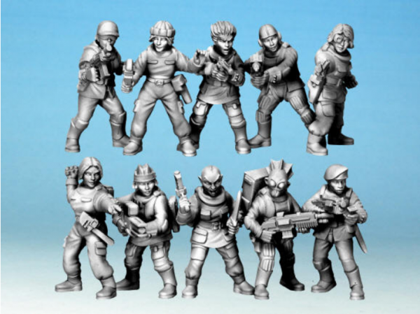 Stargrave Mini: Stargrave Crew II