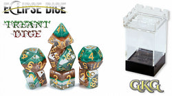 Dice Gate Keeper: Poly 7 Set Eclipse