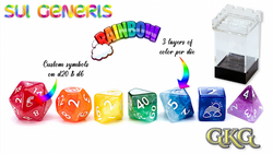 Dice Gate Keeper: Poly 7 Set Sui Generis: