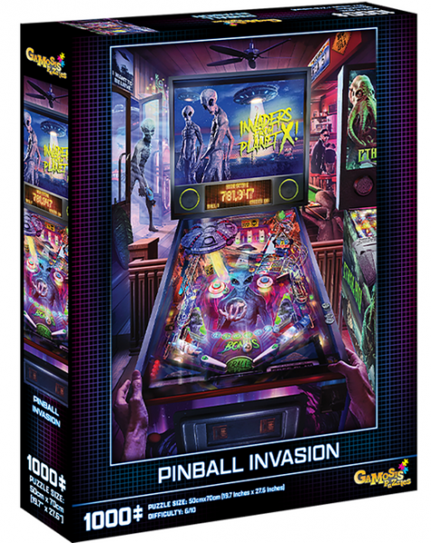 Puzzle Mchezo: 1000 piece Pinball Invasion