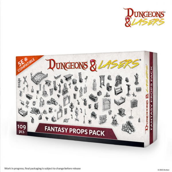 Dungeons & Lasers Fantasy: Fantasy Props Pack