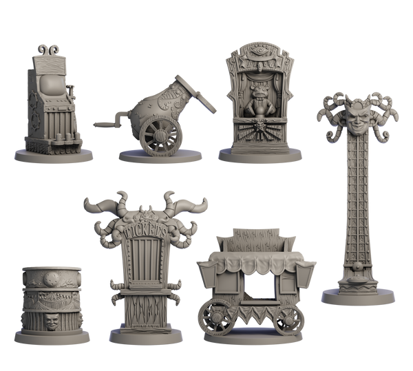 Dungeons & Dragons Heckna: Miniatures - Props A-Plenty