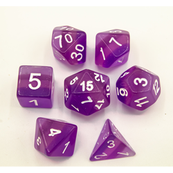 Dice Critical Hit: Poly 7 Set Aurora