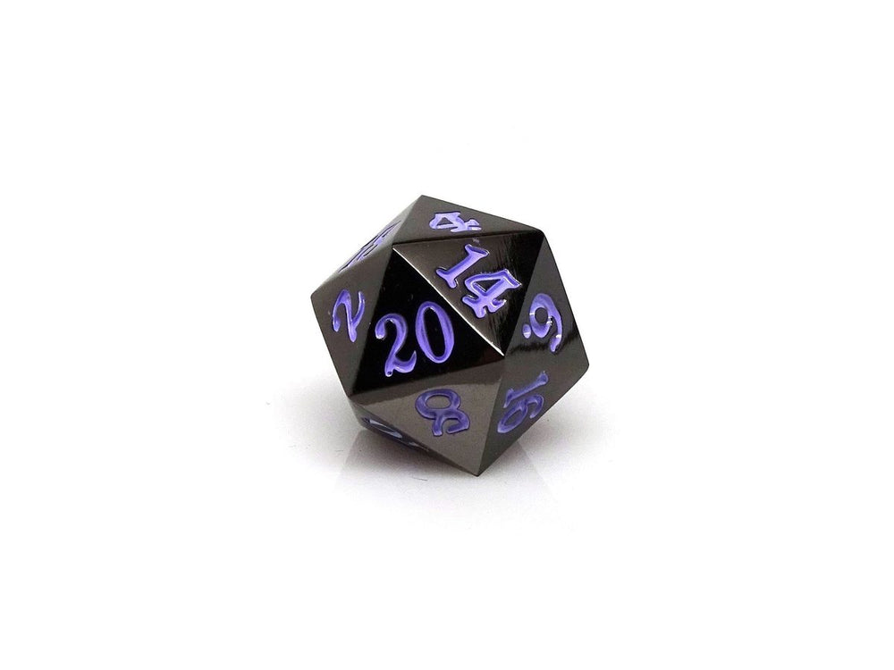 Dice Easy Roller: D20 Gun Metal