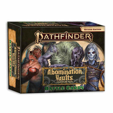 Pathfinder 2E: Deck - Abomination Vaults Battle Cards