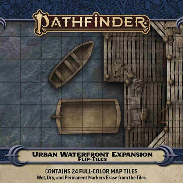 Pathfinder 2E Flip-Tiles: Urban Waterfront Expansion