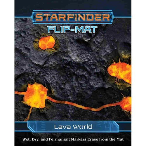 Starfinder Flip Mat: Lava World