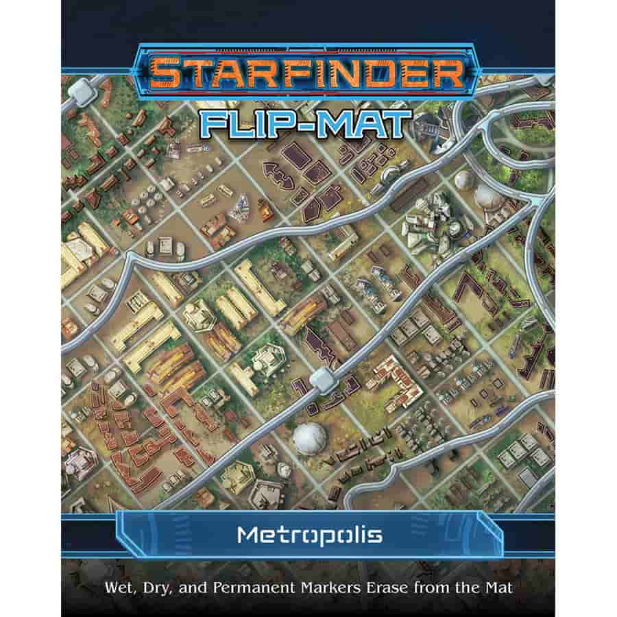 Starfinder Flip-Mat: Metropolis