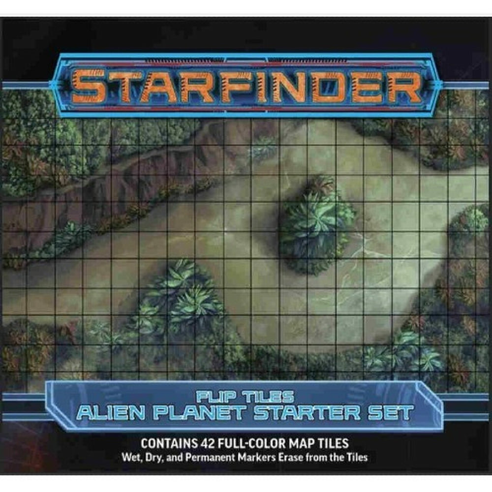 Starfinder Flip-Tiles: Alien Planet Starter Set