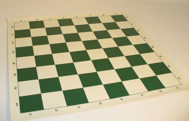 Chess Board Worldwise: Roll-Up Vinyl Green