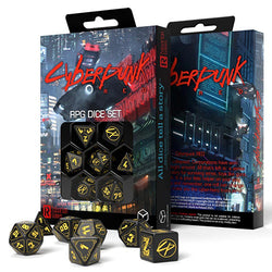 Dice Cyberpunk RED: Poly 7-Set