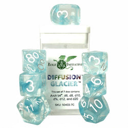 Dice Role 4 Initiative: Poly 7 Set Diffusion