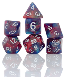 Dice Sirius: Poly 7 Set Berry